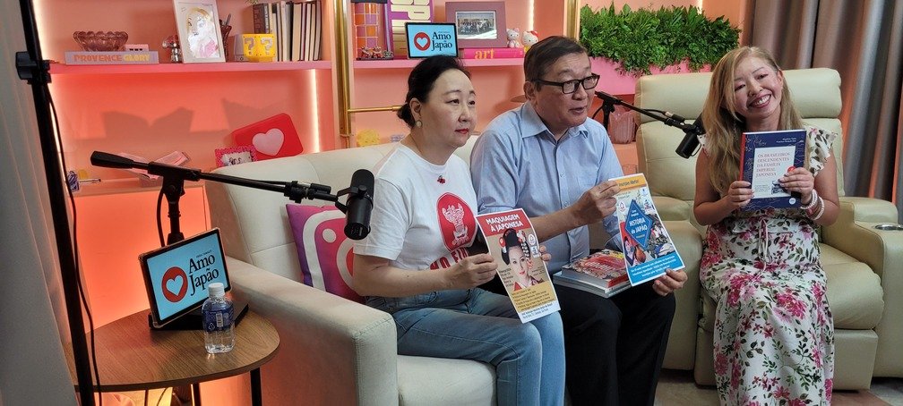 Cristiane Sato, Francisco Sato e Erika Yamauti